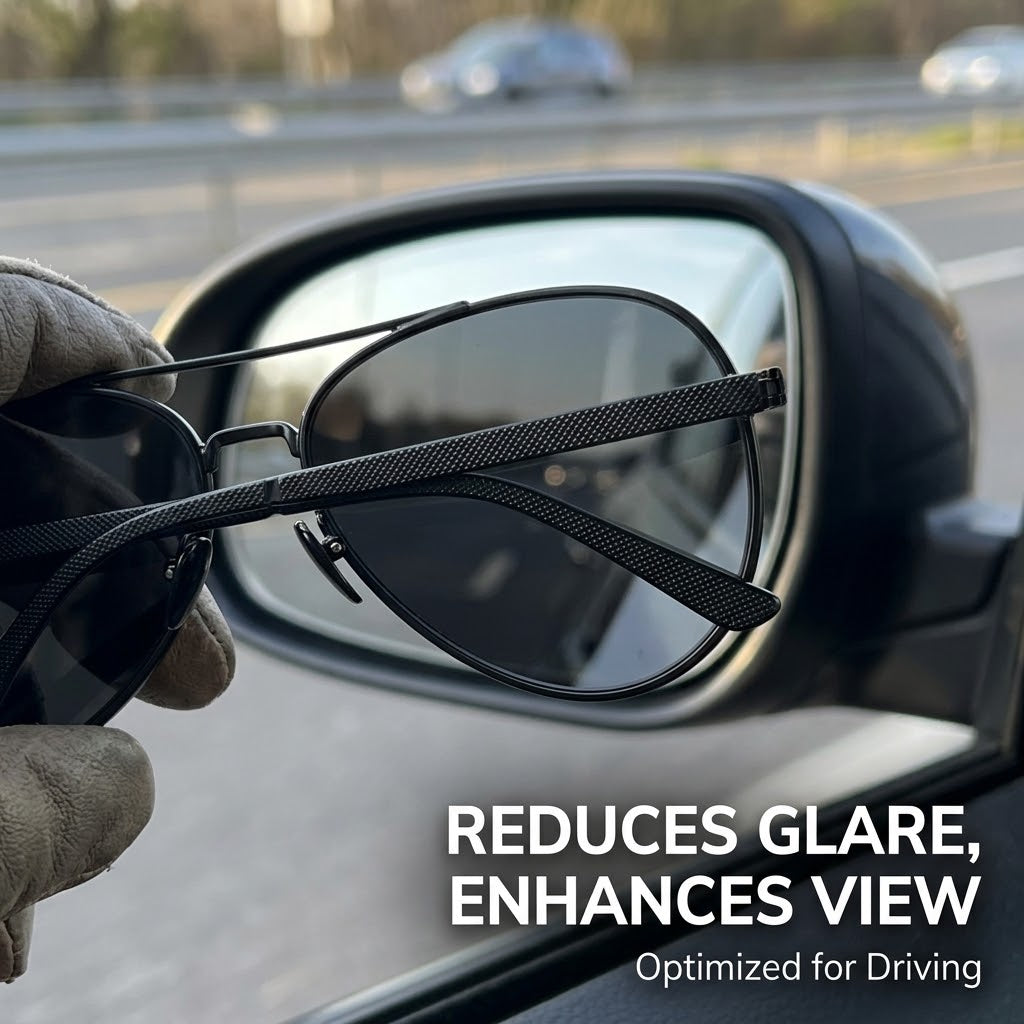 Men’s Classic Sports Sunglasses – UV-Resistant Eyewear for Driving, Cycling & Outdoor Activities