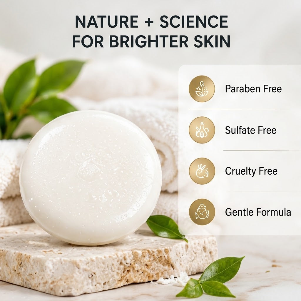 Niacinamide Brightening Soap – Alpha Arbutin &amp; Tranexamic Acid