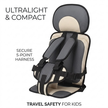 Lightweight Kids Portable Seat – Anti-Slip Outdoor Travel Chair with Removable Design