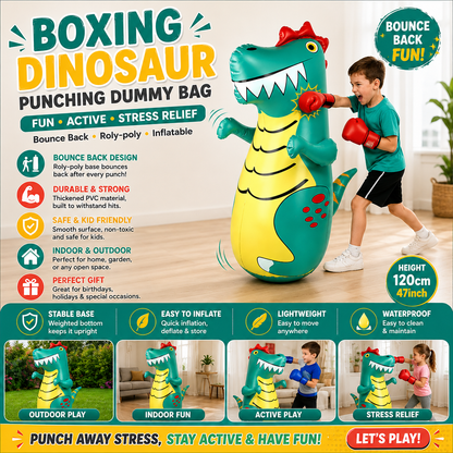 Free-Standing Bounce-Back Roly-Poly Toy for Kids & Adults