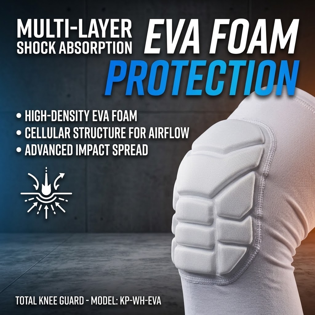 Soft Protective Knee Pads – Anti-Collision  Guards for Cycling, Roller Skating & Outdoor Sports