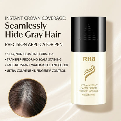 2-in-1 Hair Color Stick & Comb – Portable Root Touch-Up Hair Coloring Brush