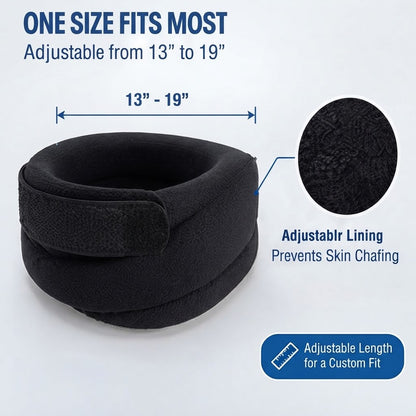Three-Layer Foam Adjustable Cervical Neck Collar for Neck Support