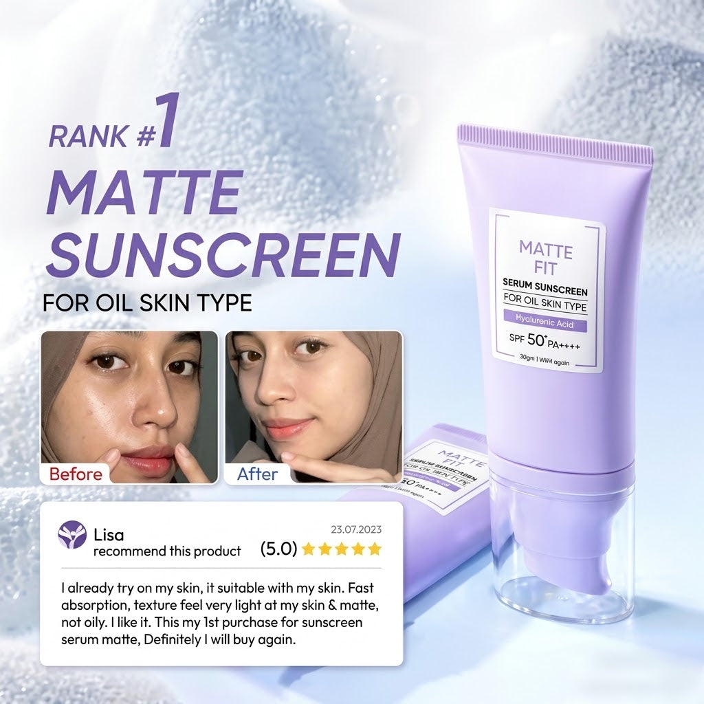 Lightweight Facial Sunscreen – Ceramide UV Protection Cream