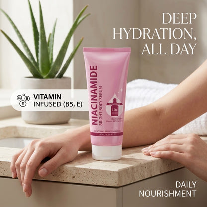 Vitamin C Whitening Body Lotion – Day & Night Moisturizing Care for All Skin Types