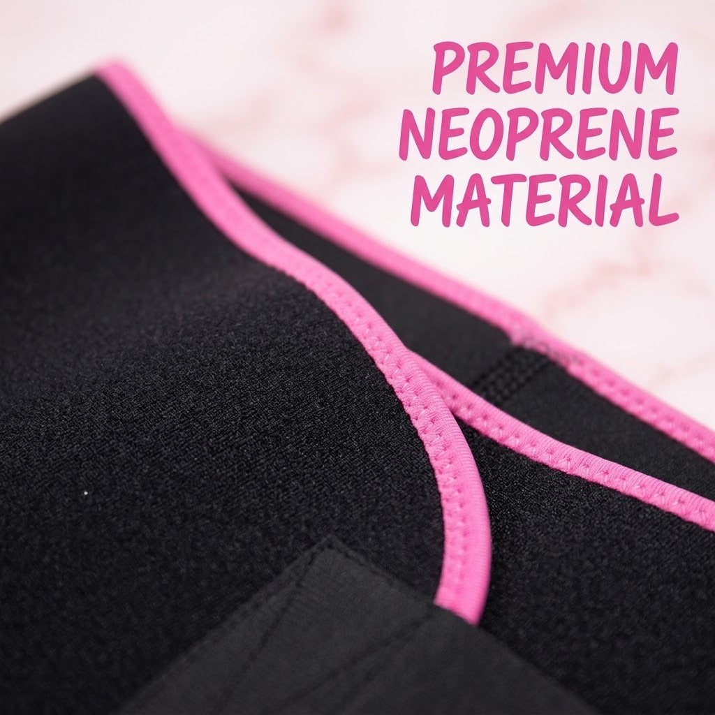 Women’s Sauna Sweat Waist Trainer – Fitness Tummy Support Belt for Workouts