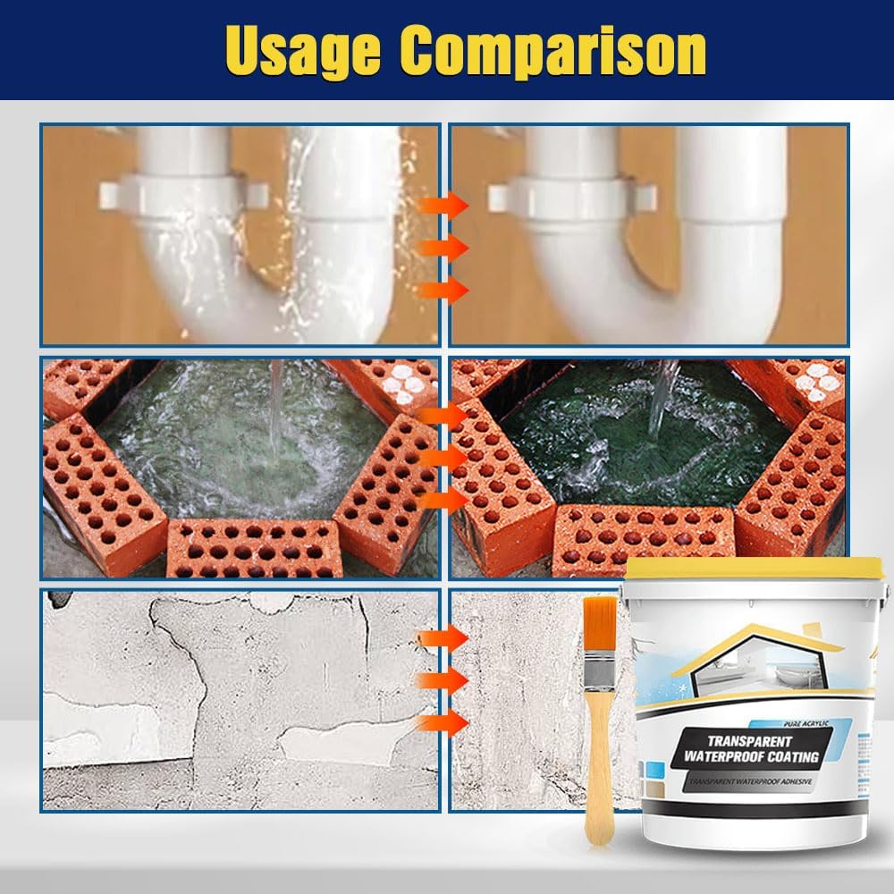 Clear Waterproof Patch & Seal Liquid.