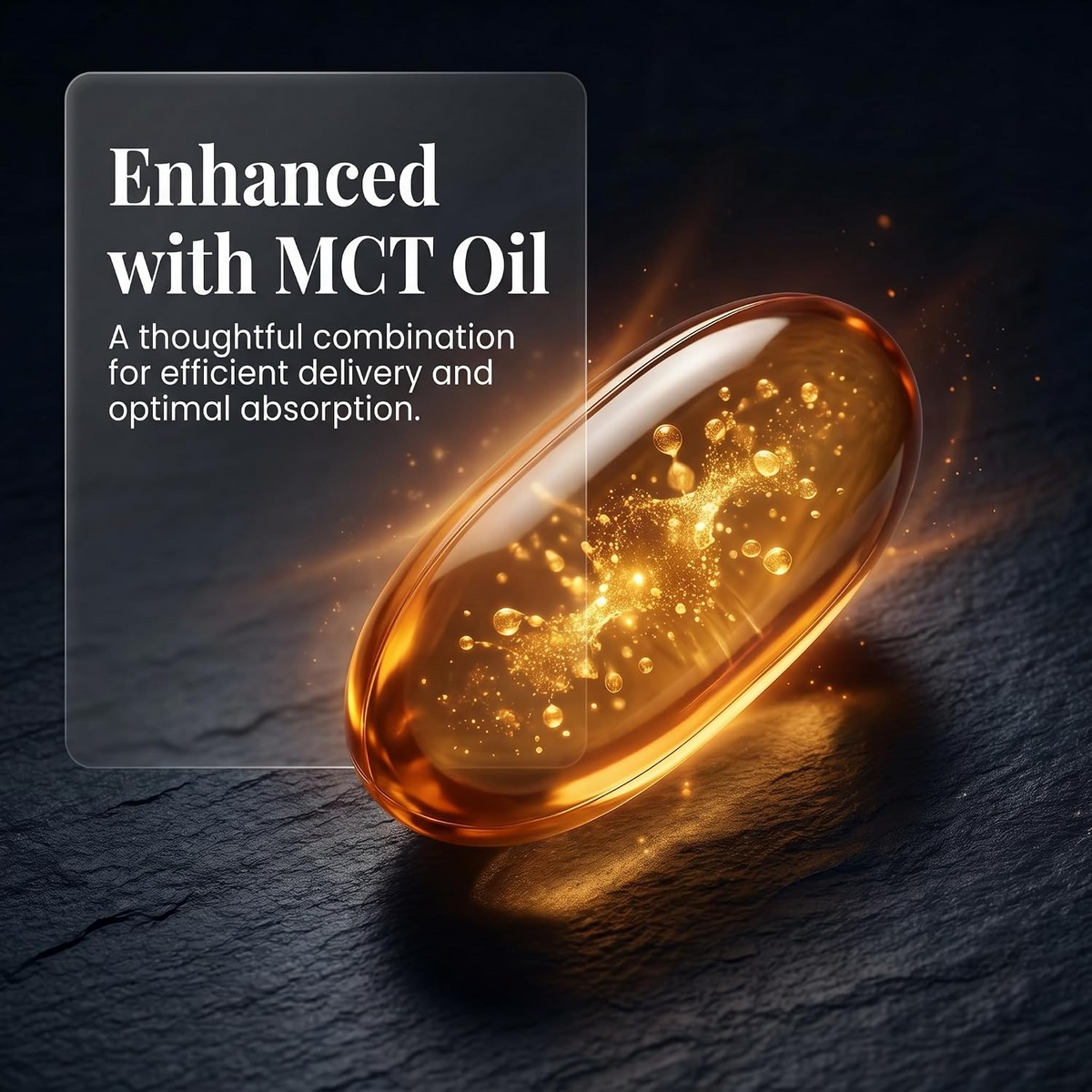 Ceylon Cinnamon Softgels with MCT Oil High Potency Supplement