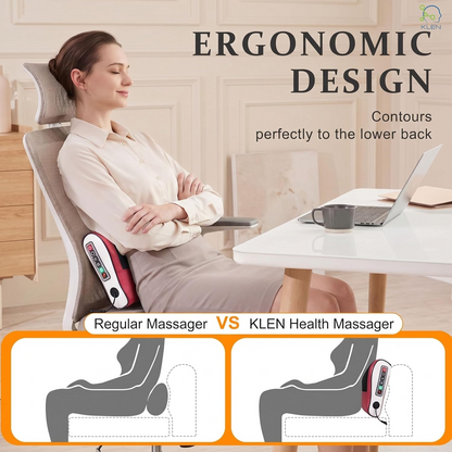 Deep Kneading Massage Pad – Multifunctional Neck, Back, Shoulder, Waist & Leg Massager