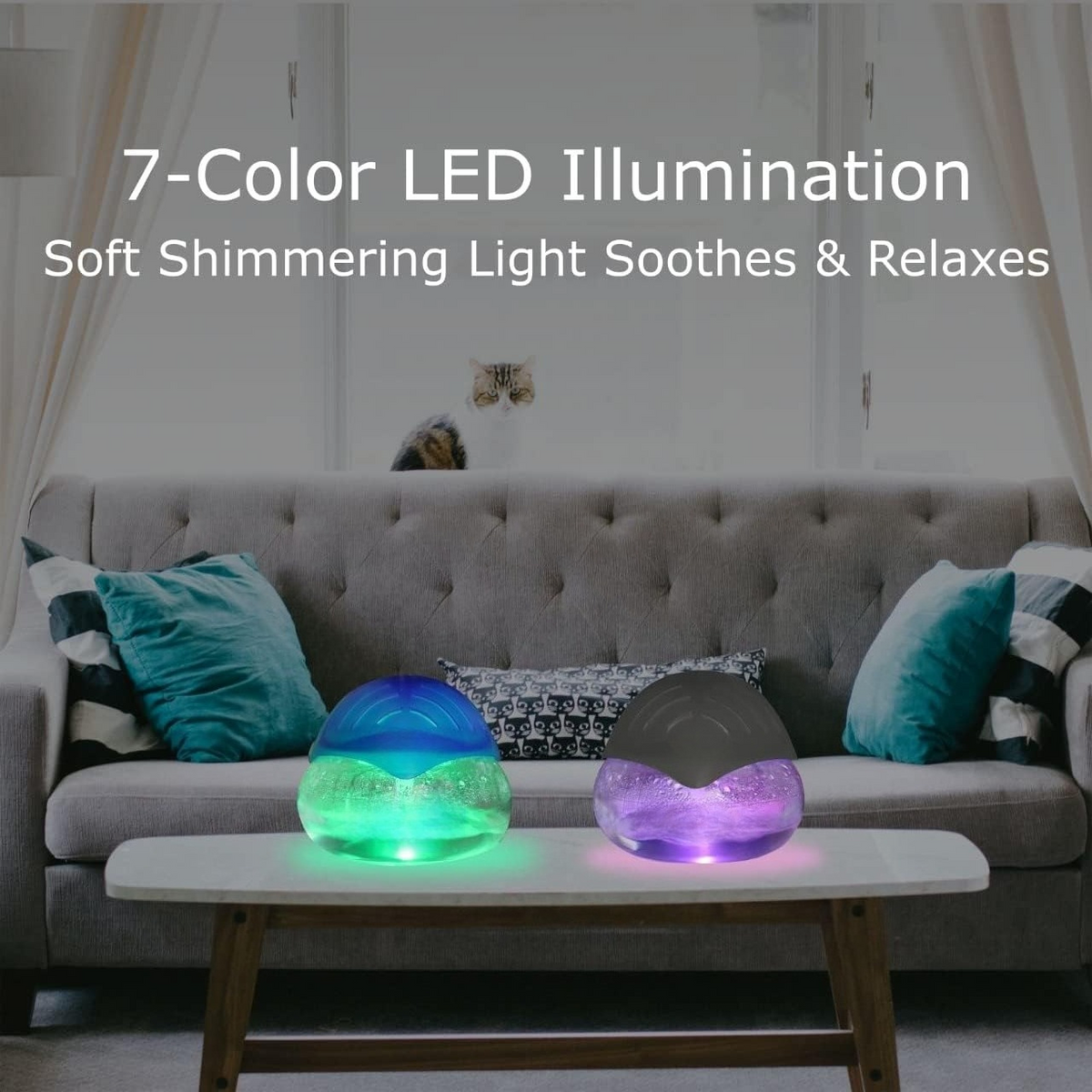 Electric Aroma Diffuser – Cool Mist Humidifier with Color Changing Light