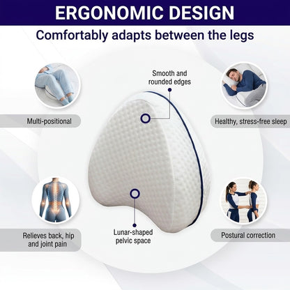 Leg Pillow Support Wedge – Comfortable Back, Hip, Knee & Leg Positioning Pillow