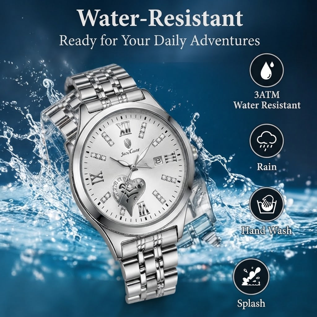 Gohuos 7816 Women’s Quartz Watch – Auto Date & Water-Resistant