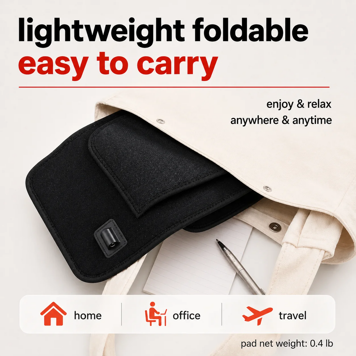 Therapy Waist Belt™ – 2-in-1 Heating & Red Light Therapy for Waist & Back