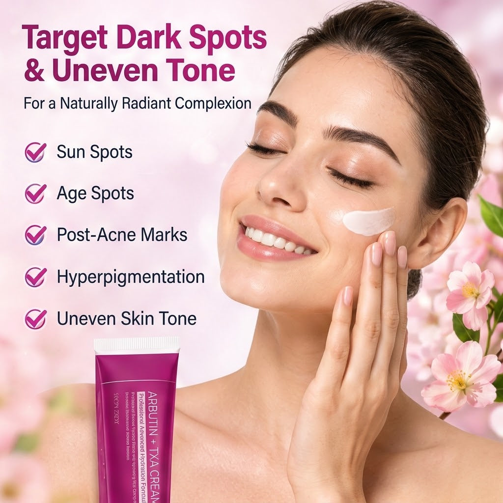 Arbutin + TXA Face Cream – Brightening & Smoothing Skincare