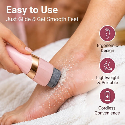 Electric Foot Callus Remover – Dead Skin Scrubber & Pedicure File