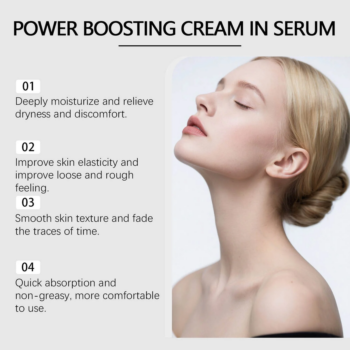 Volufiline Collagen Face Serum – Hydrating Niacinamide Anti-Aging &amp; Smoothing Facial Serum