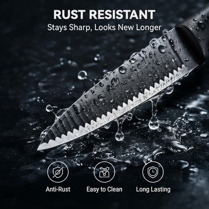 6-Piece Stainless Steel Kitchen Knife Set Sharp Durable Blades
