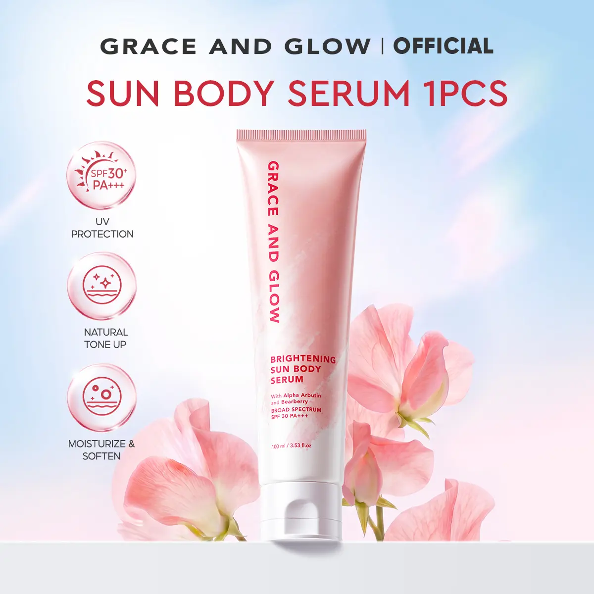 Outdoor UV Protection Body Cream Moisturizing