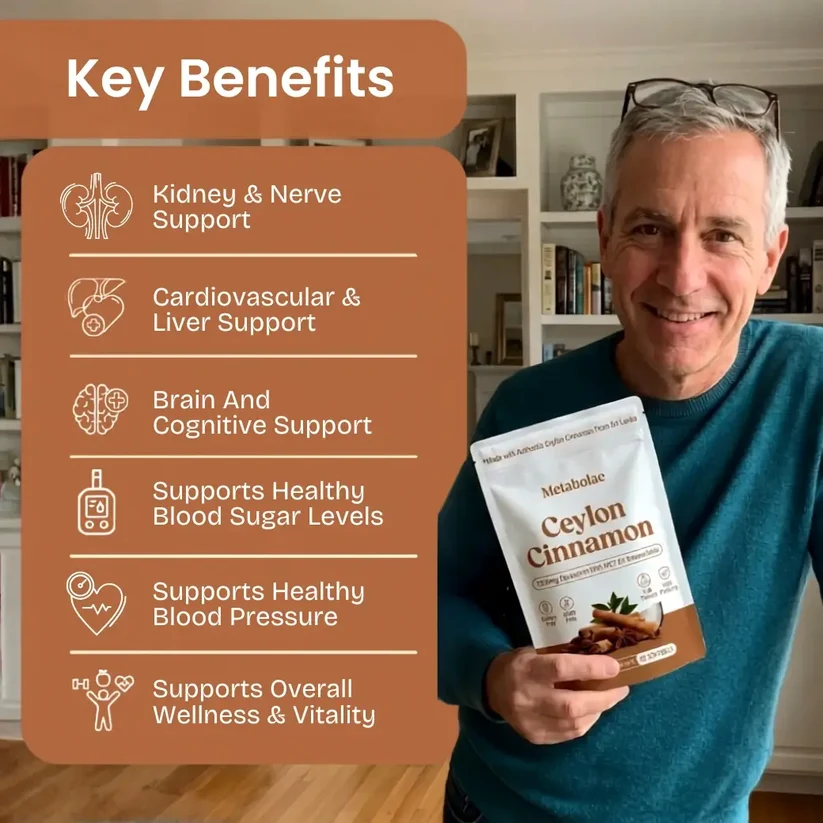 Ceylon Cinnamon Softgels with MCT Oil High Potency Supplement