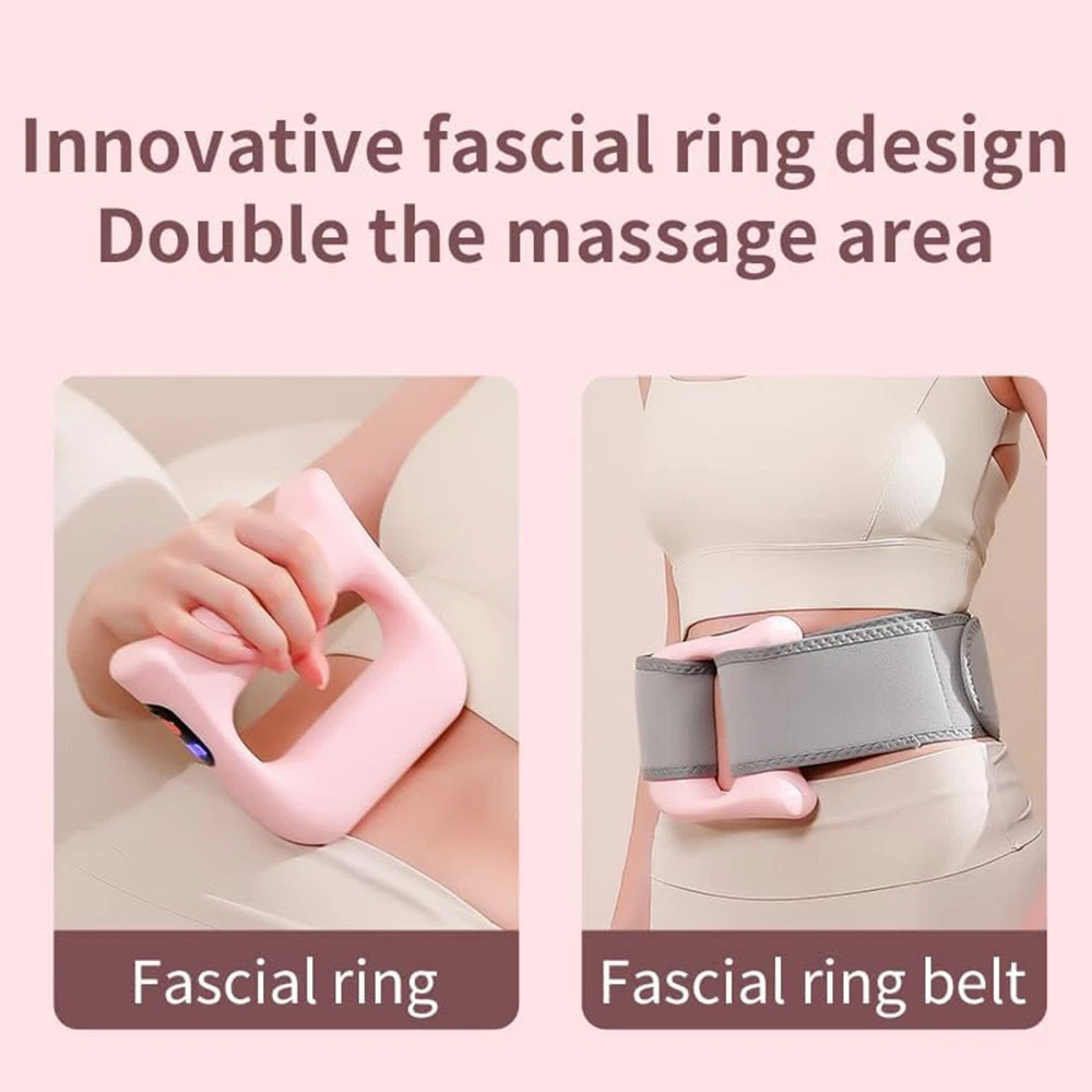 USB Rechargeable Hands-Free Deep Tissue Ring Massager